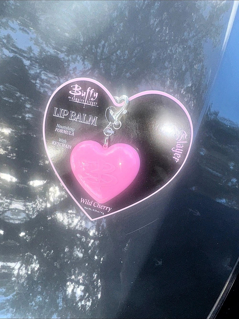 Buffy Lip Balm Wild Cherry in Pink NWT